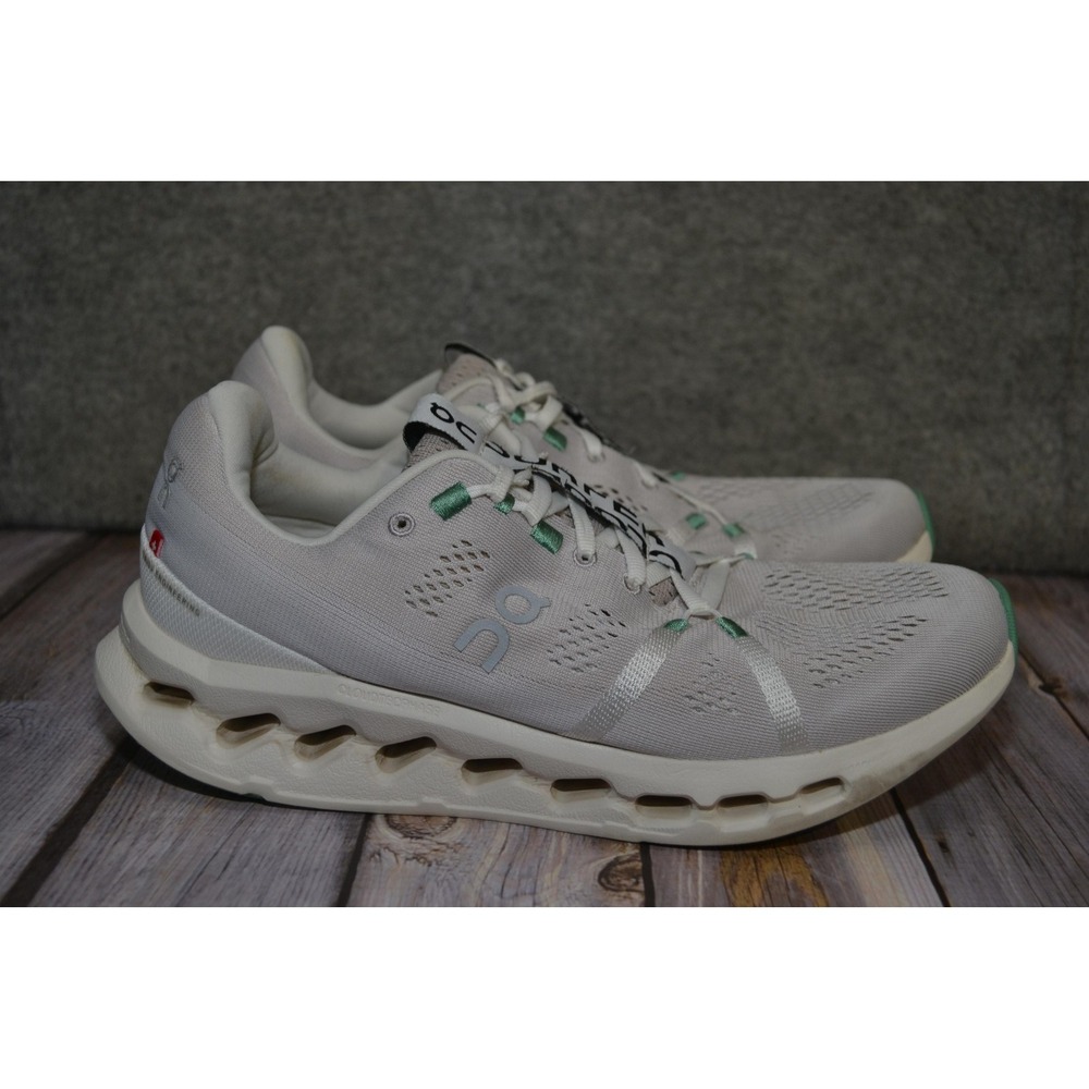On Cloudsurfer Road Running Shoes Womens 9.5 Gray CloudTec Phase Sneakers‎